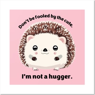 Not a Hugger - Introvert Posters and Art